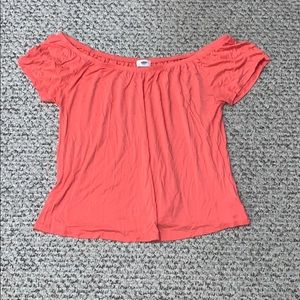 Old Navy Off The Shoulder Shirt